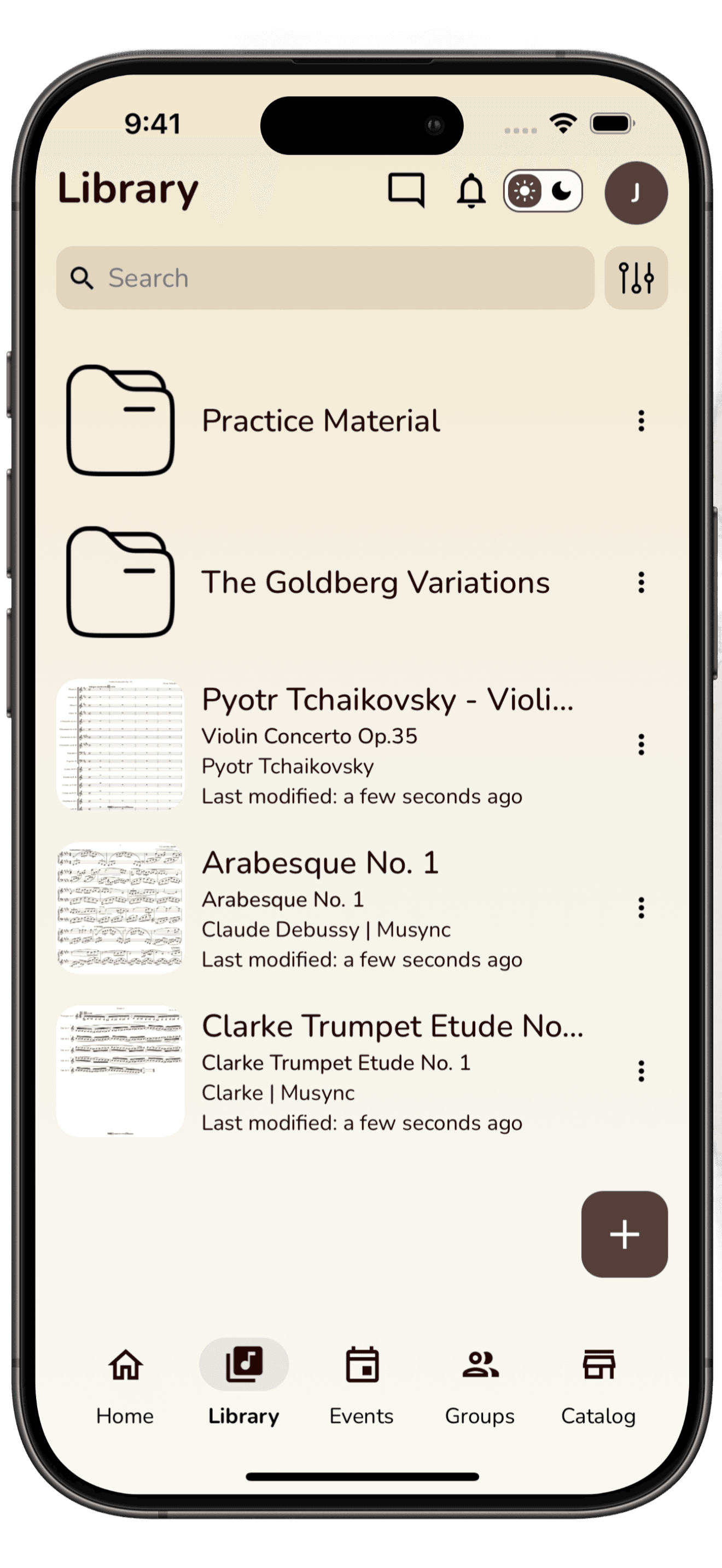 Music That Stays With You in the Musync app